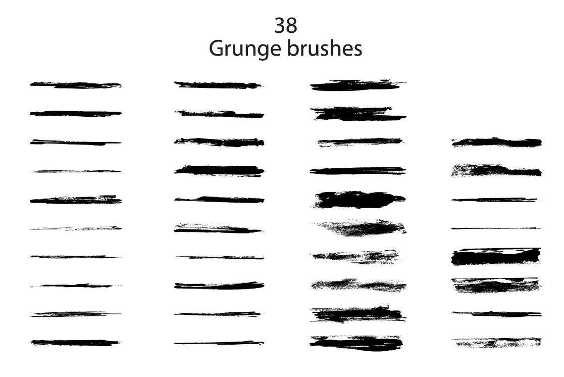 Superpack: 91 ink brushes Superpack: 91 ink brushes