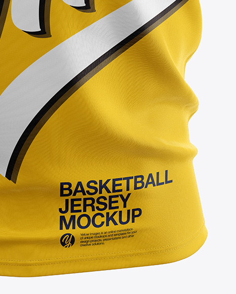 Basketball Jersey Mockup - Front View