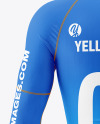 Long Sleeve Compression T-Shirt Mockup - Back View