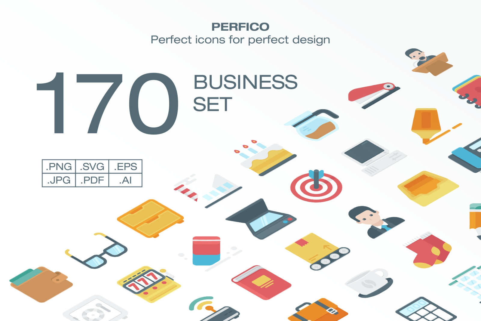 Perfico: Business icon set Perfico: Business icon set