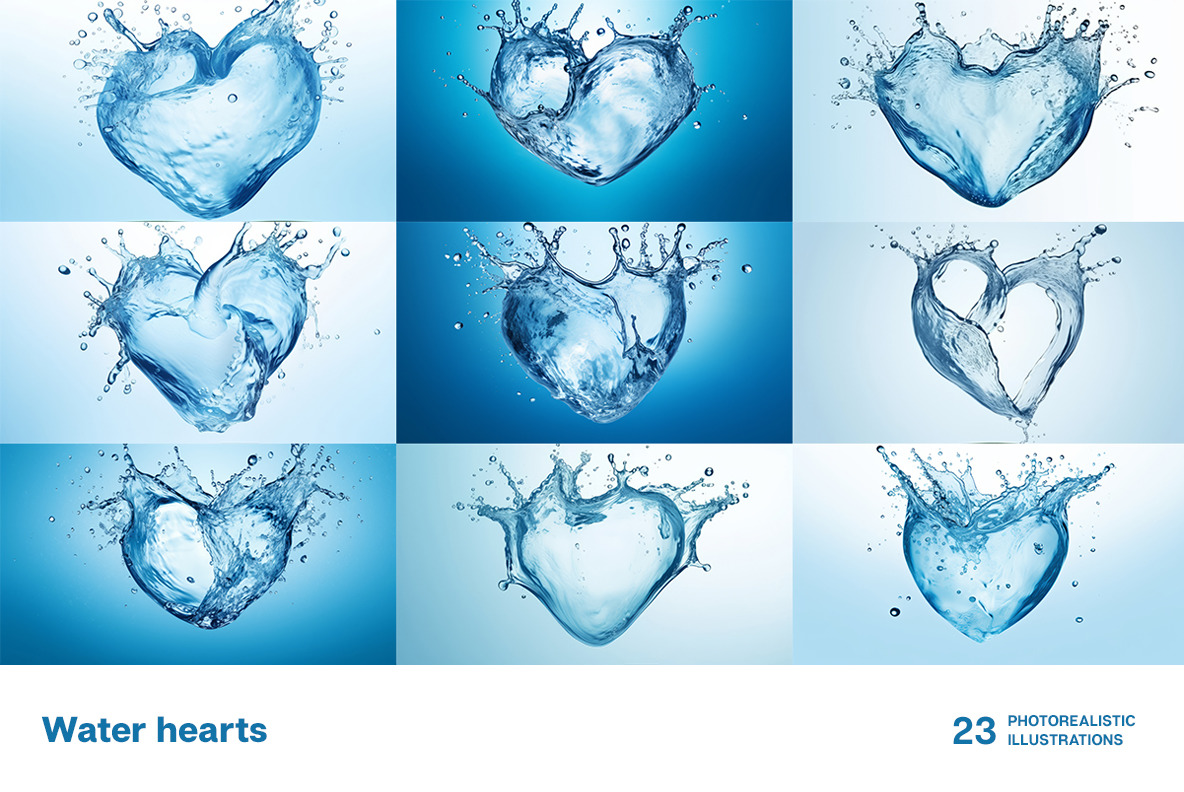 Water Hearts