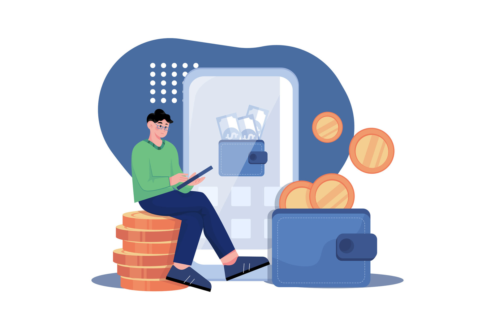 M466_Cryptocurrency Illustrations M466_Cryptocurrency Illustrations
