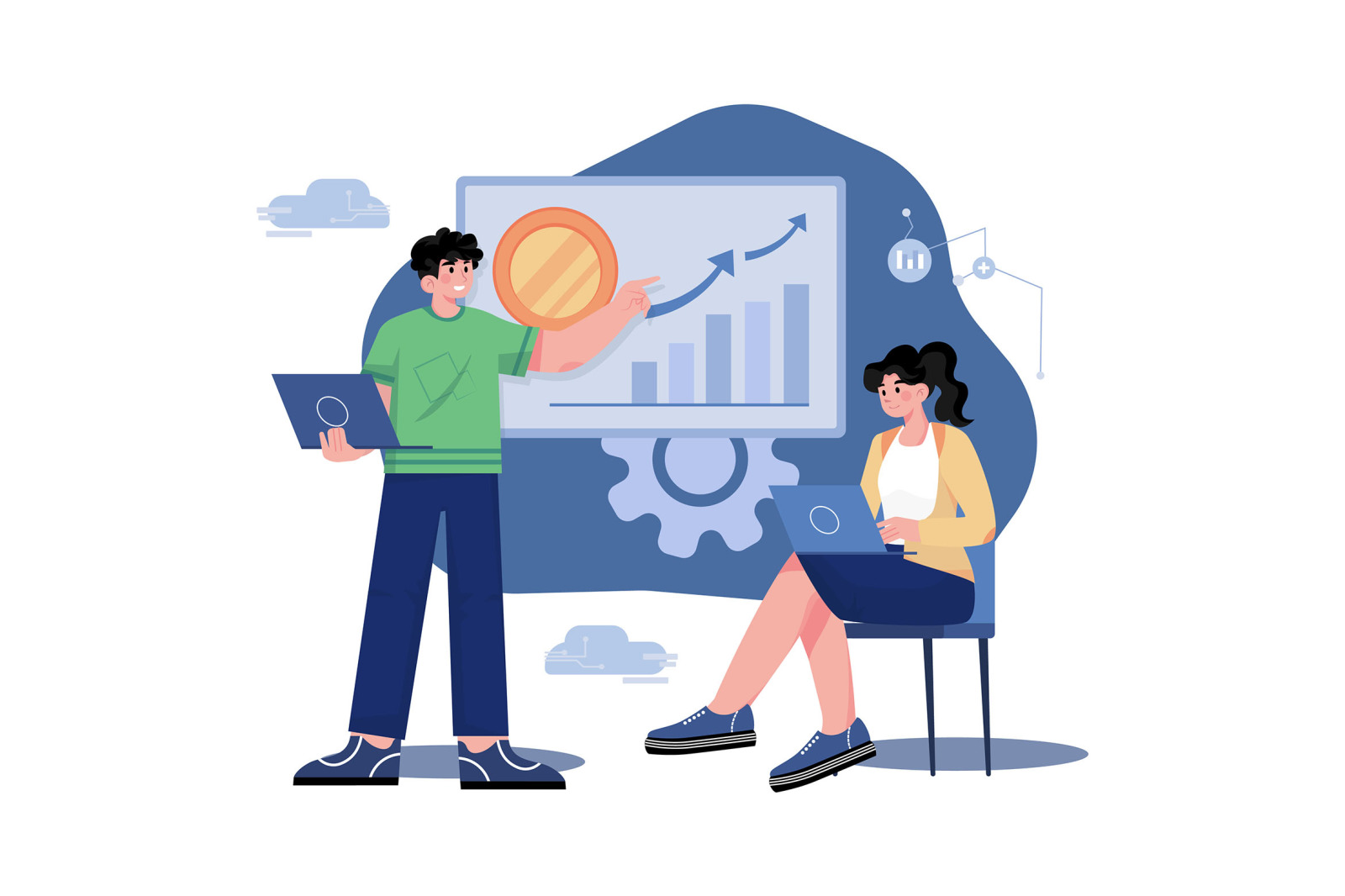 M466_Cryptocurrency Illustrations M466_Cryptocurrency Illustrations