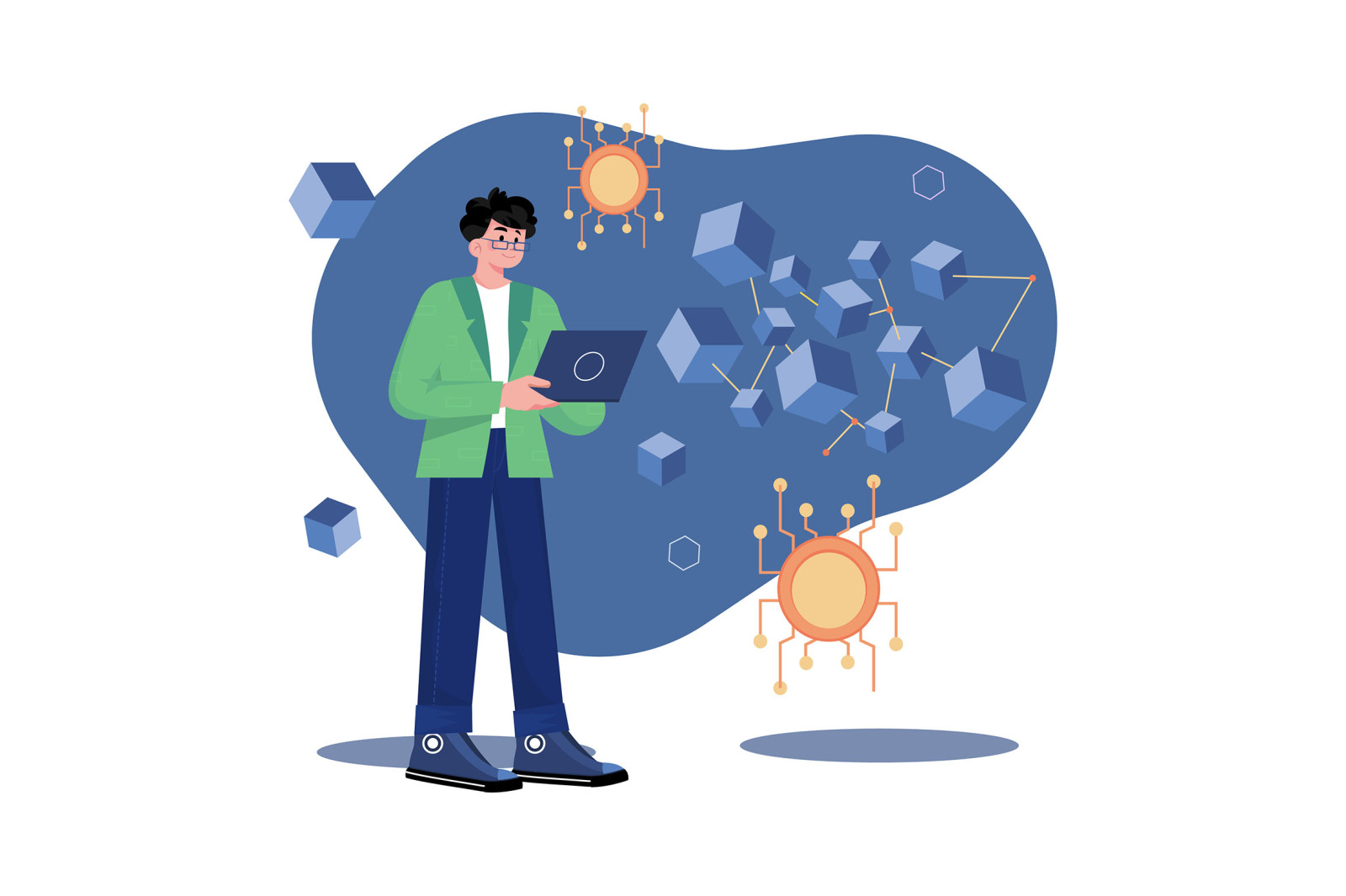 M466_Cryptocurrency Illustrations M466_Cryptocurrency Illustrations