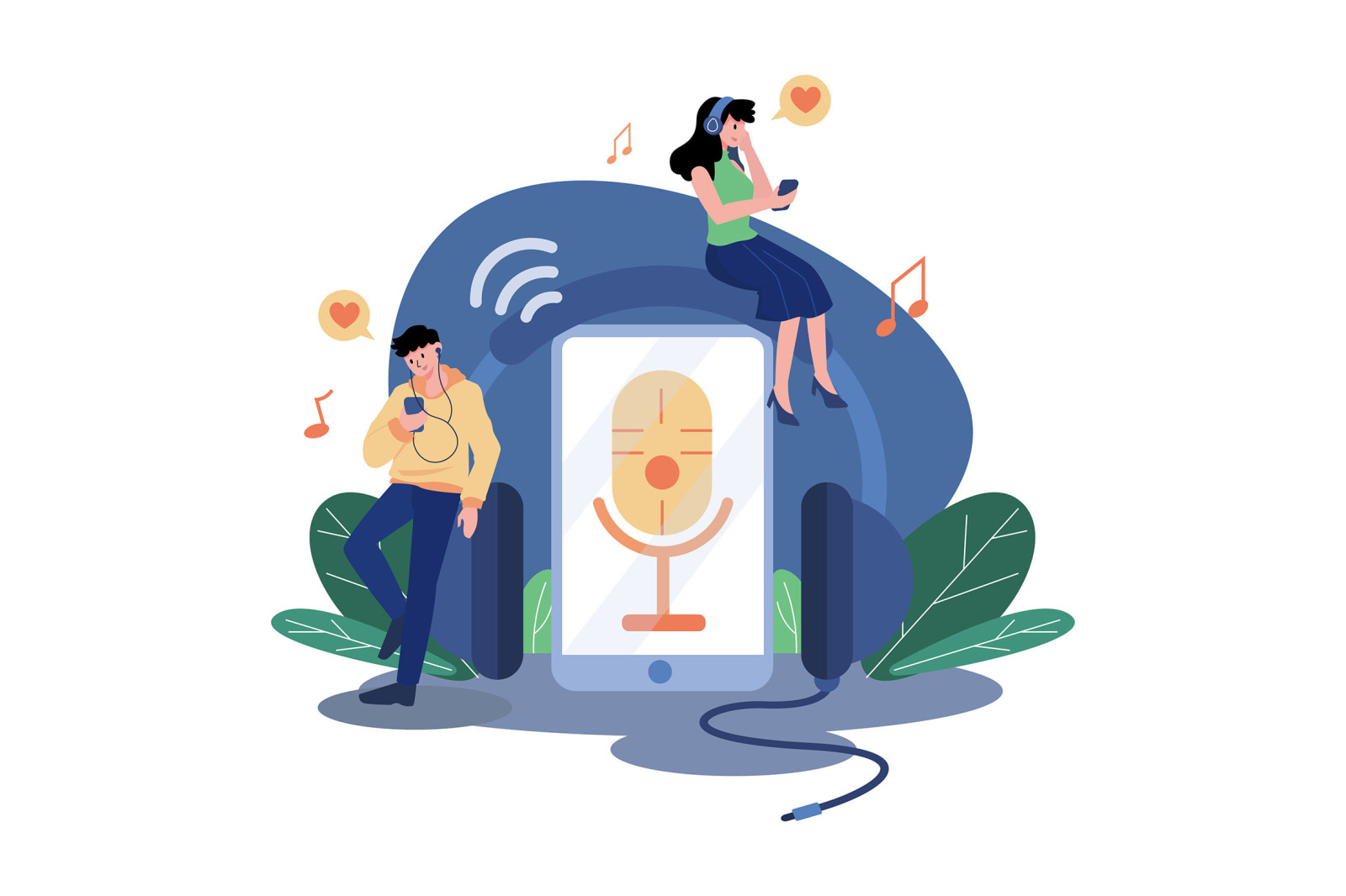 M464_Podcast Illustration Pack M464_Podcast Illustration Pack