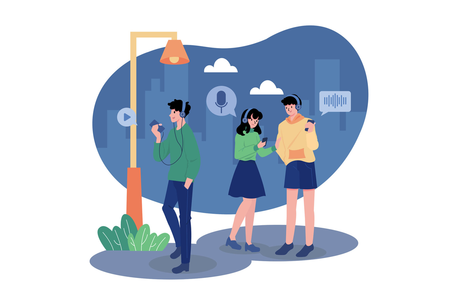M464_Podcast Illustration Pack M464_Podcast Illustration Pack