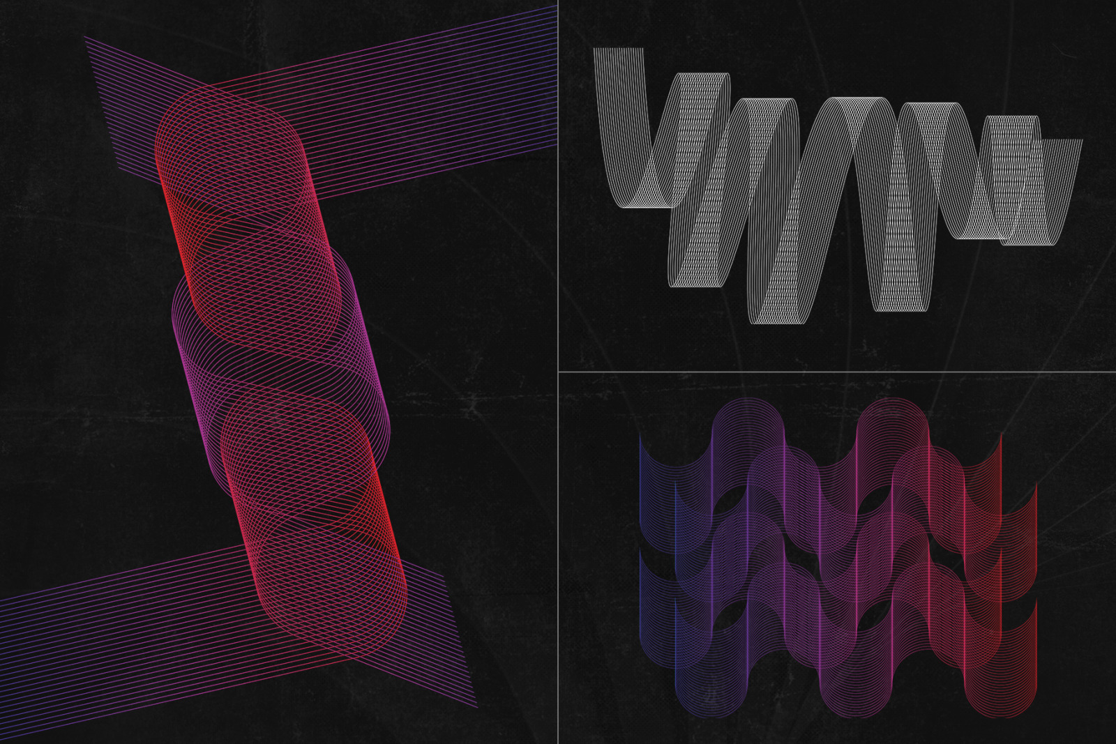 50 Wireframe Shapes Vol.2