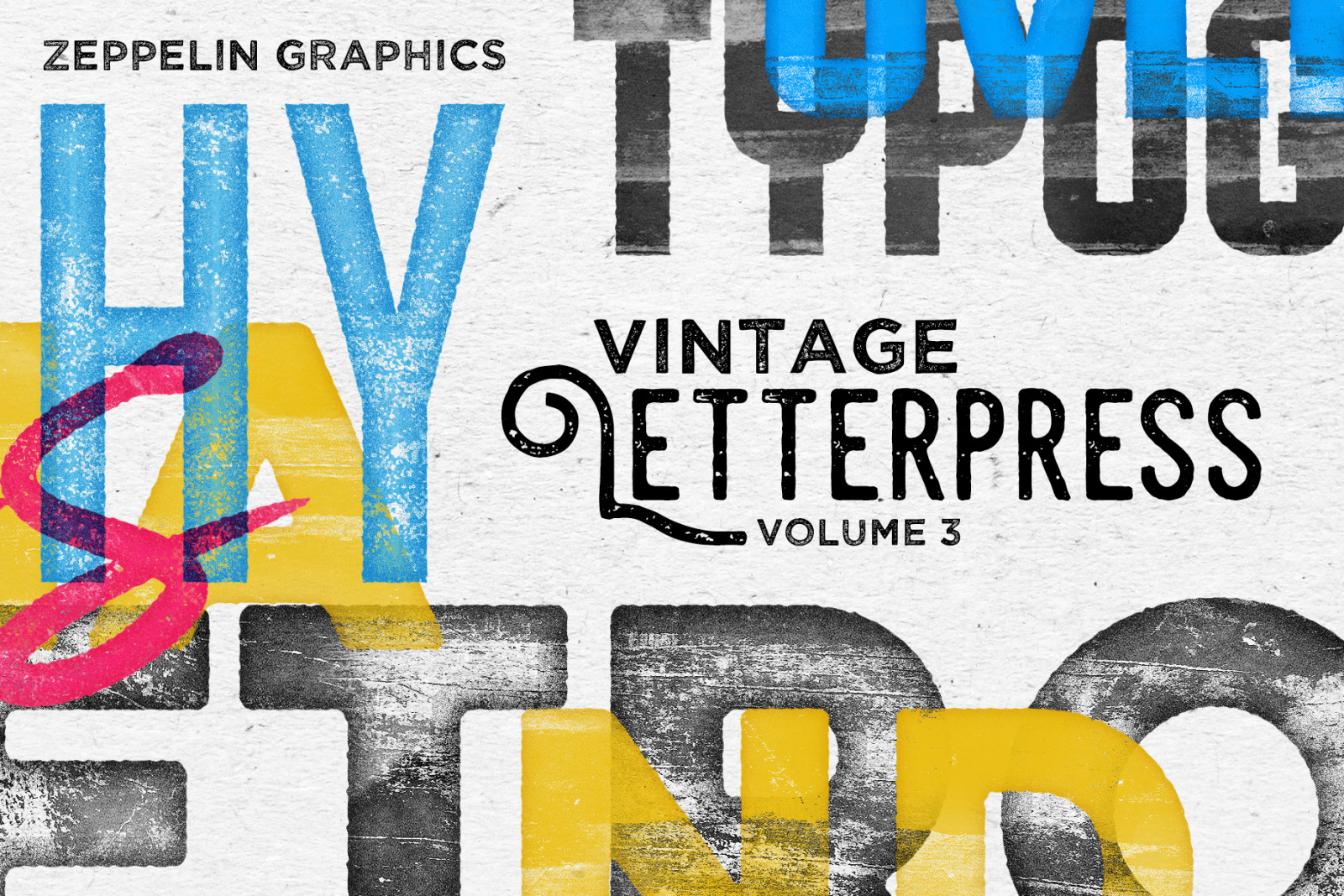 Letterpress Texture Effects Vol.3 Letterpress Texture Effects Vol.3