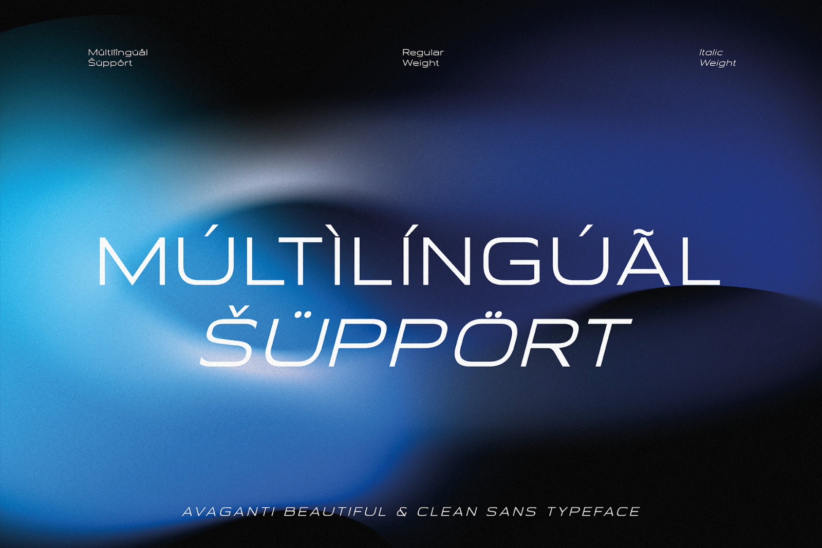 Avaganti - Clean Sans Typeface