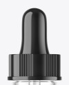 Clear Glass Dropper Bottle Mockup