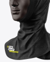 Women's Sport Hijab Mockup - Front Half Side View