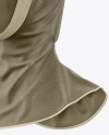 Women's Sport Hijab Mockup - Front Half Side View