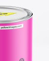 Matte Tin Can Mockup