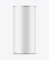 Matte Drink Can Mockup