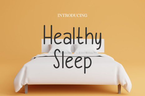 Healthy Sleep Font - Fonts