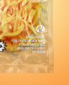 Package with Dried Squid Mockup