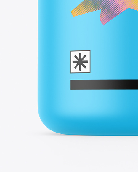 Matte Plastic Jar Mockup