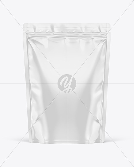 Glossy Stand Up Pouch Mockup