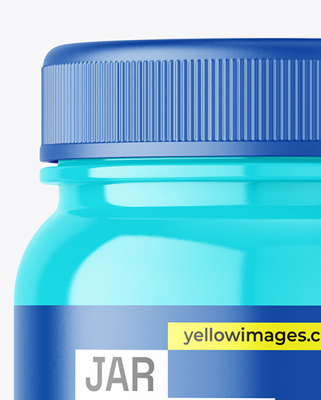 Glossy Jar Mockup Glossy Jar Mockup