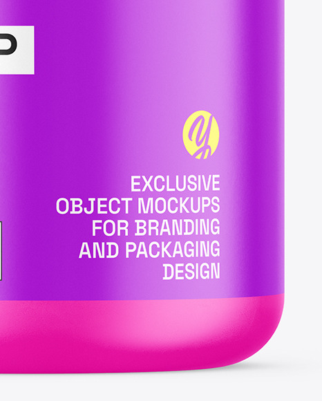 Matte Jar Mockup Matte Jar Mockup