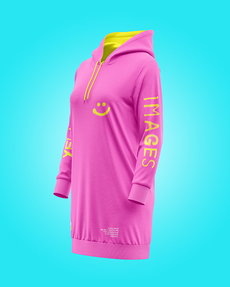 Hoodie Dress Mockup