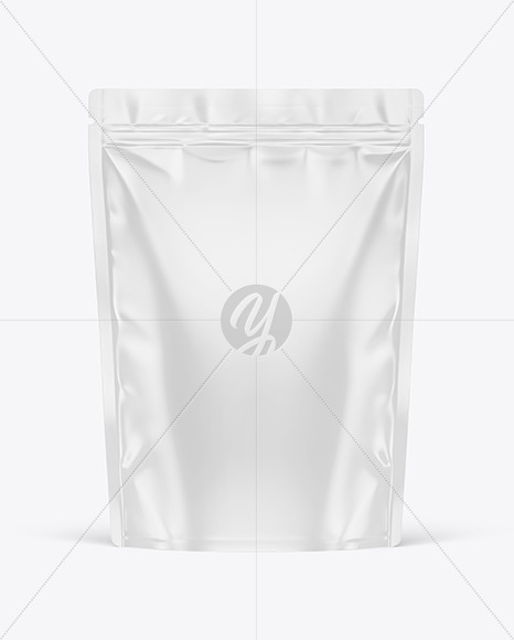 Matte Stand Up Pouch Mockup