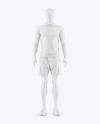 Soccer Kit w/ Mannequin Mockup - Front View