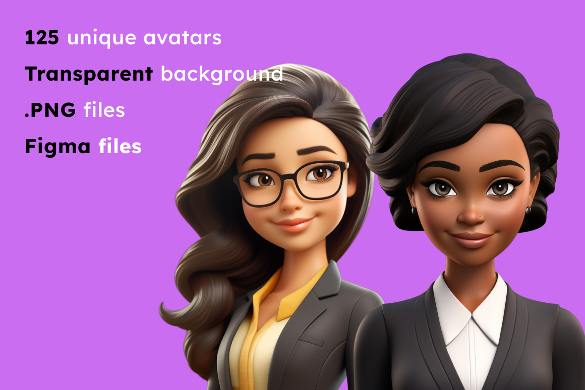 125 Animoji Style - Businesswoman 125 Animoji Style - Businesswoman