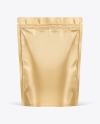 Kraft Paper Stand Up Pouch Mockup