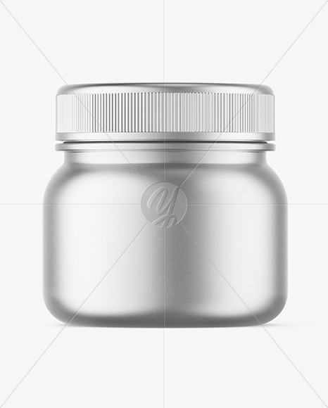 Metallic Jar Mockup Metallic Jar Mockup