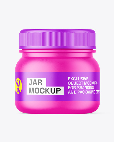 Matte Jar Mockup