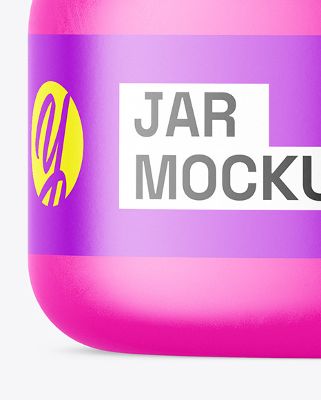 Matte Jar Mockup