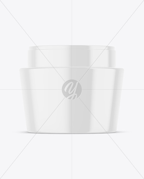 Glossy Jar Mockup