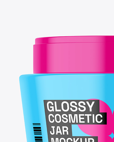 Glossy Jar Mockup