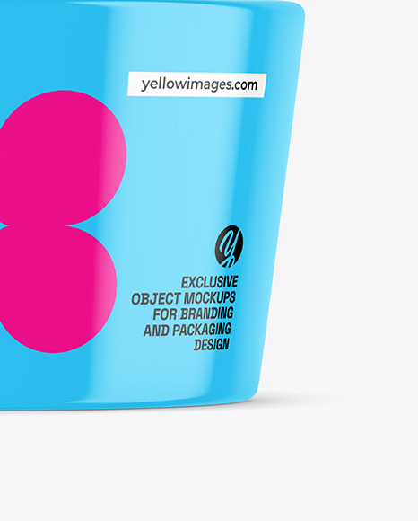 Glossy Jar Mockup