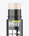 Glossy Lip Balm Tube Mockup