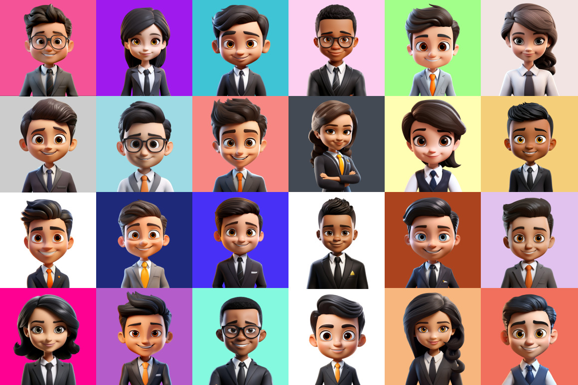 125 Animoji - Business Children