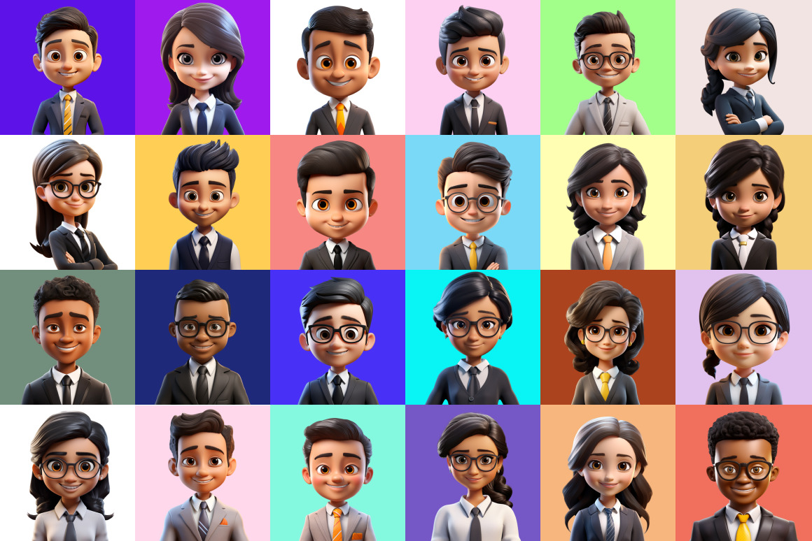 125 Animoji - Business Children