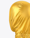 Women's Sport Hijab Mockup - Back Half Side View