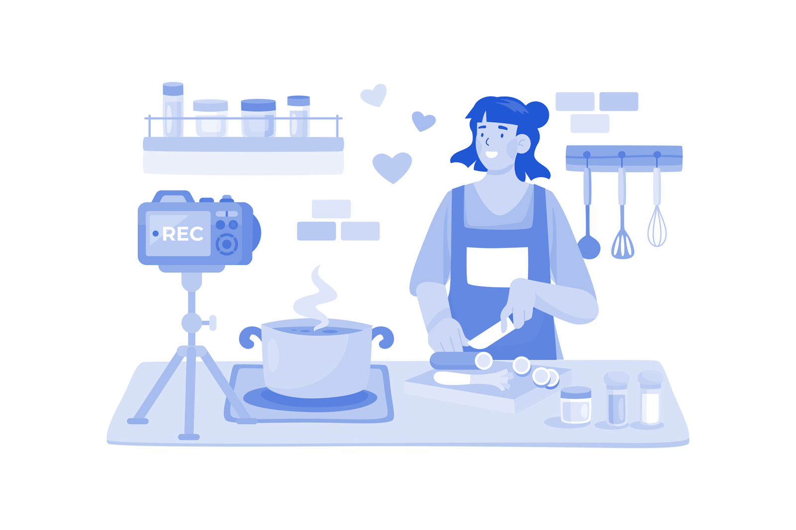 M714_Video Creator Illustration_Part 02 M714_Video Creator Illustration_Part 02
