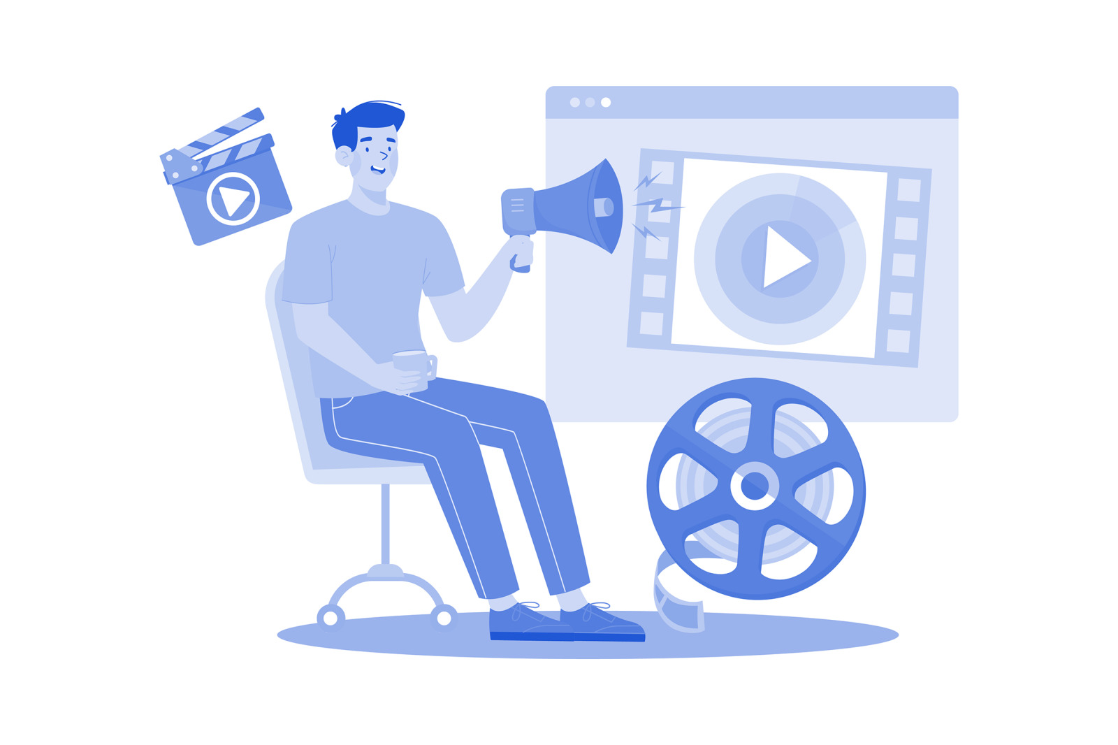 M714_Video Creator Illustration_Part 02 M714_Video Creator Illustration_Part 02