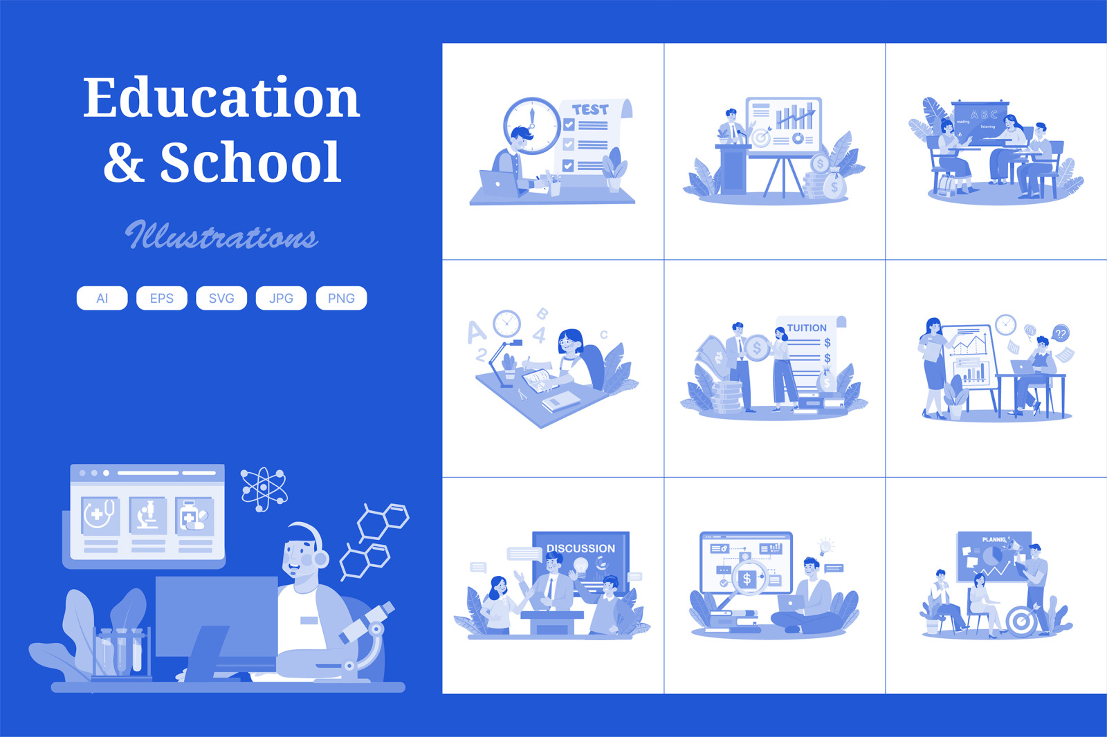 M712_School &amp; Education Illustration_Part 02