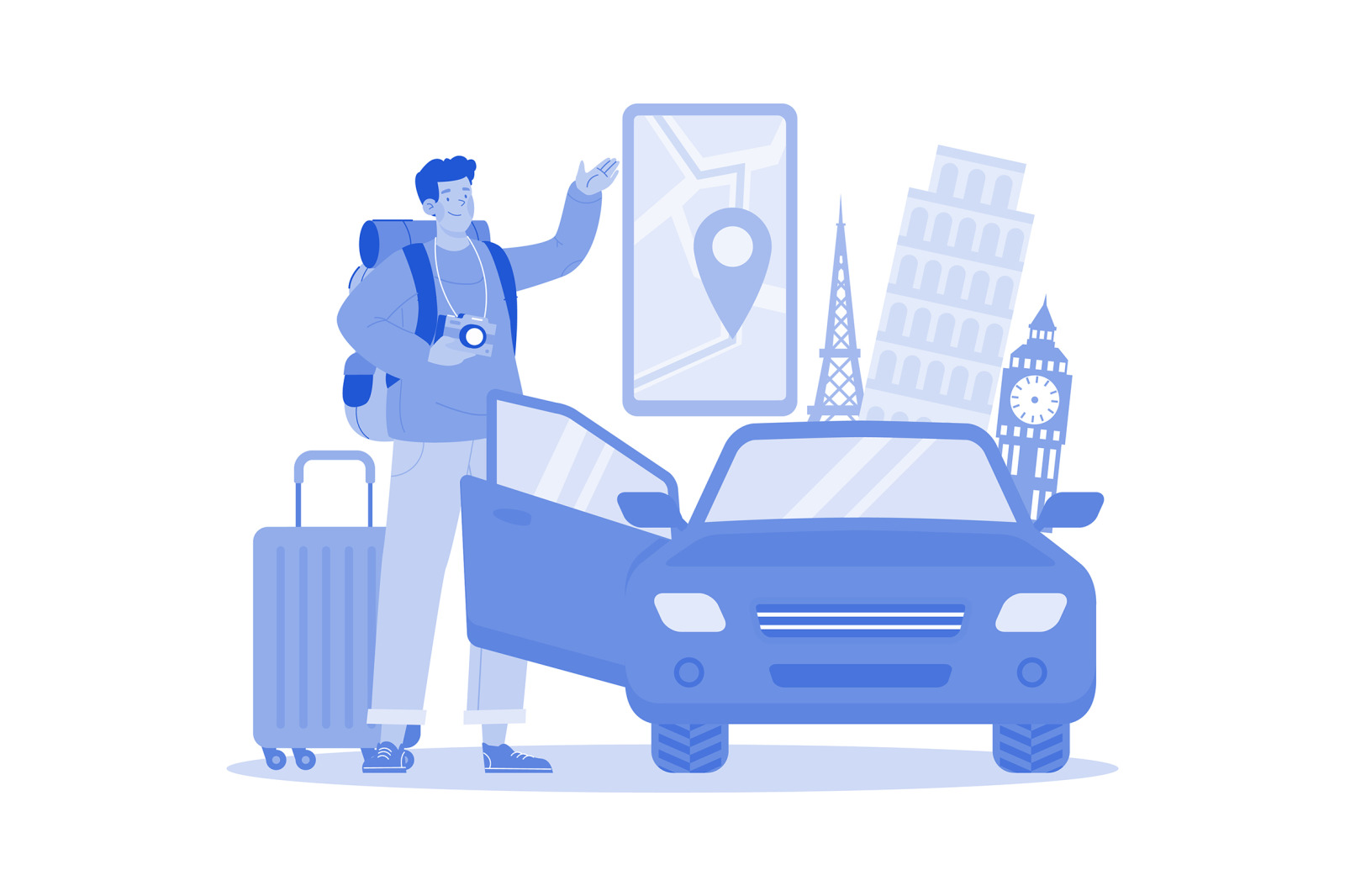 M711_Travel & Vacation Illustration_Part 01 M711_Travel & Vacation Illustration_Part 01