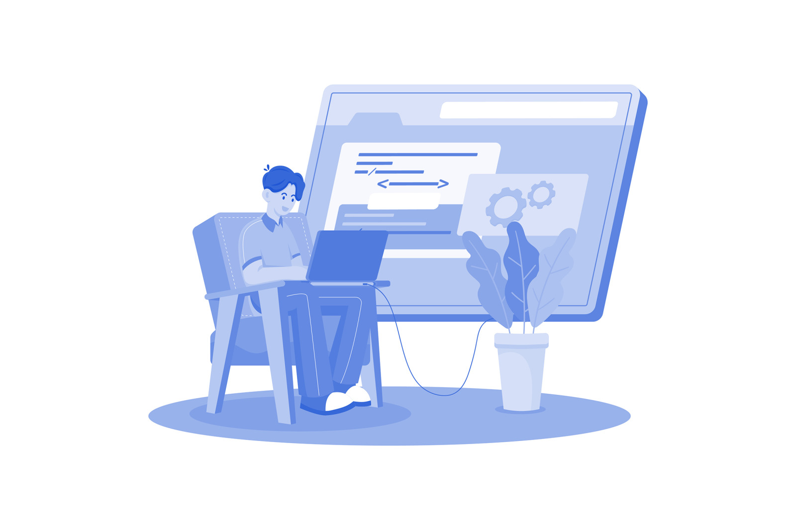 M710_Software Development Illustration Pack M710_Software Development Illustration Pack