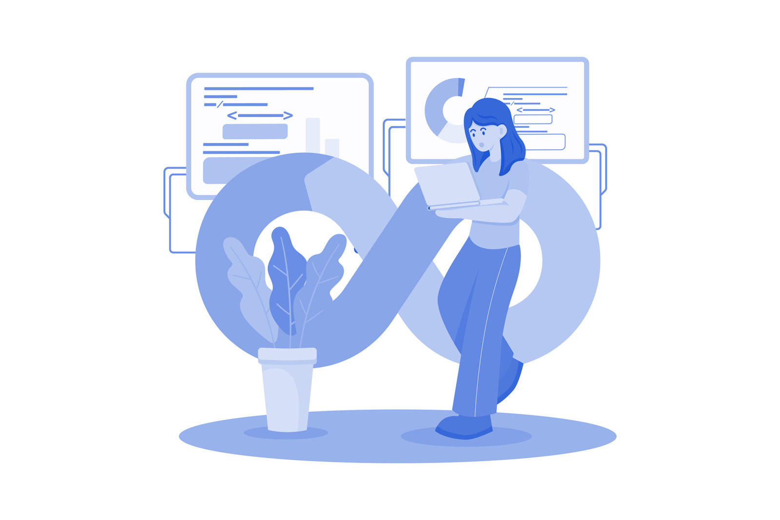 M710_Software Development Illustration Pack M710_Software Development Illustration Pack