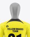 Soccer Kit w/ Mannequin Mockup - Back View