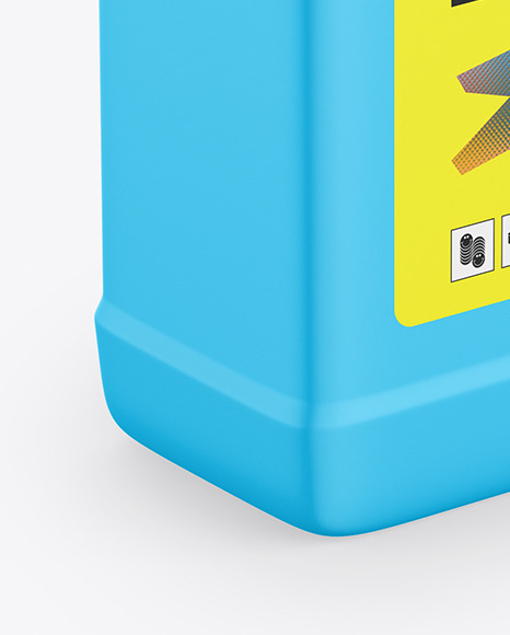 Plastic Jerry Can Mockup