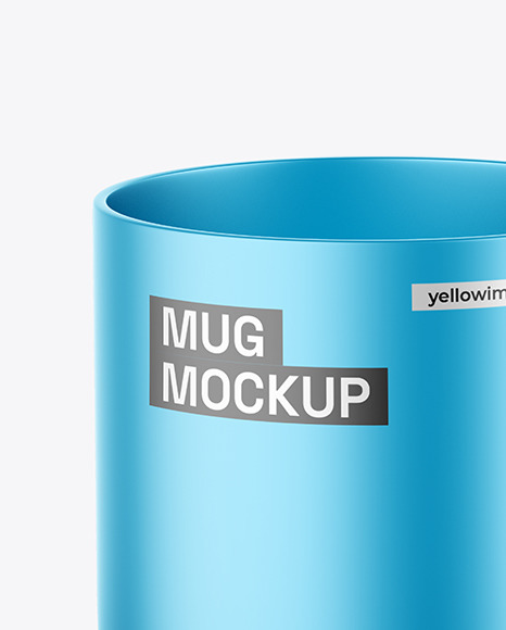 Metallic Mug Mockup