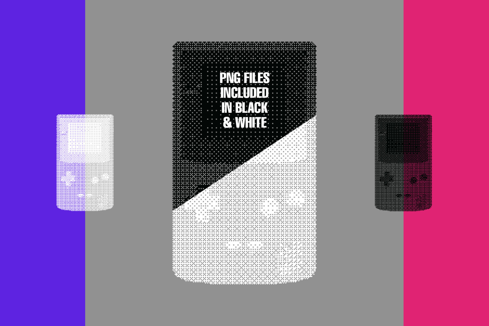 130 Dither Bitmap Vector & PNG Set 130 Dither Bitmap Vector & PNG Set