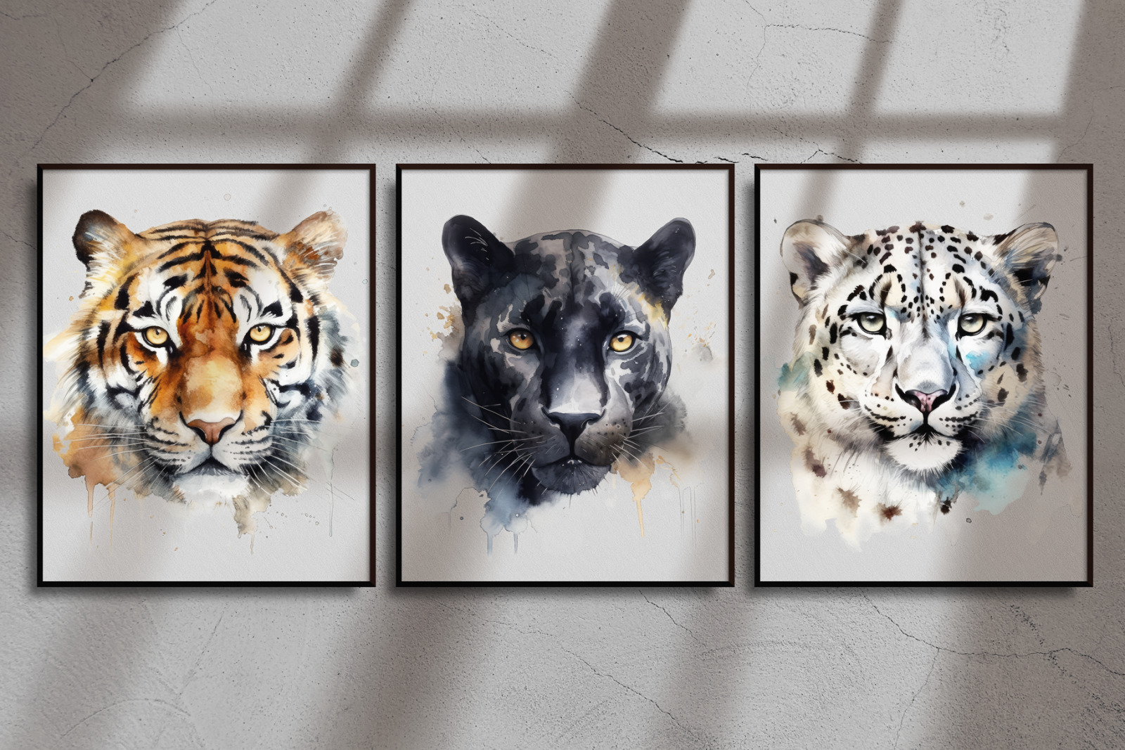 100 Watercolor Animal Portraits